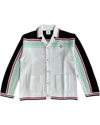 CASABLANCA - Faux Crochet Shirt Mpf25 Kw 998 01" - Lyst
