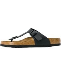 Birkenstock - Gizeh Birko-Flor (Regular/Wide) 0043691" - Lyst