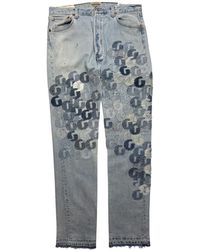 GALLERY DEPT. - Super G Patch Denim Jeans "Light Wash" Gd204" - Lyst