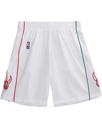 Mitchell & Ness - Swingman Shorts "Nba Raptors 07" Smshac19183 Trawhit07" - Lyst