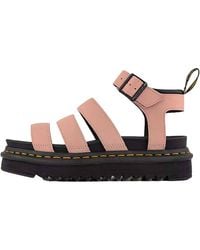 Dr. Martens - Blaire Pisa Leather Strap Sandals 30706329" - Lyst