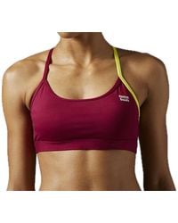 Reebok - Crossfit Skinny Strap Bra Berry" Ap9087" - Lyst