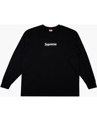 Supreme San Francisco Box Logo Tee in Black for Men | Lyst