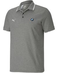 PUMA - Bmw Motorsport Polo "Medium Heather" 596101 03" - Lyst