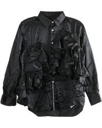 Comme des Garçons - Layered Ruffled Blouse Gq B006 051" - Lyst