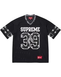 Supreme - Bandana Football Jersey "Ss25 - Lyst