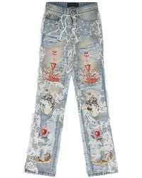 Who Decides War - Chalice Straight-Fit Jeans 1120570008Ss24" - Lyst
