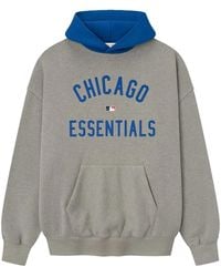 Fear Of God - Mets Sport Hoodie "Heather Stone Sapphire" 192Ml252018F" - Lyst