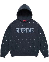 Supreme - Stars Studded Hooded Sweatshirt "Fw25 - Lyst