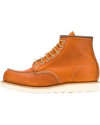Red Wing - 6-Inch Classic Moc Boots "Oro Legacy Leather" 00875Ee Oro" - Lyst