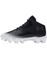 Under Armour - Spotlight Franchise 4 Rm Wide Metallic Gun Metal" 3027292 001" - Lyst