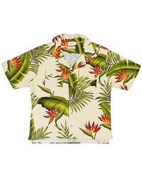 Rhude - Snap Hawaiian Shirt Rhss22Sr11016108" - Lyst