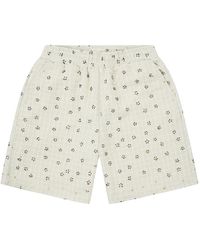 Honor The Gift - Beaded Short Htg250320 Wht" - Lyst