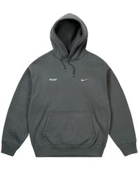 Palace - Nike Font Swoosh Hoodie "Charcoal" P0139" - Lyst