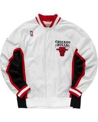Mitchell & Ness - Nba Authentic Warm Up Jacket "1996 Chicago Bulls - Lyst