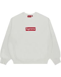 Supreme - Washed Box Logo Crewneck "Ss25 - Lyst