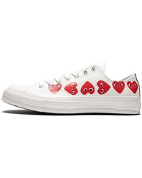 Converse - Chuck 70 Ox "Comme Des Garçons Play Multi Hearts" 162975C" - Lyst