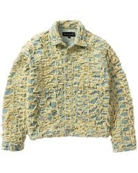 Who Decides War - Barren Thread Denim Jacket 10111376993" - Lyst