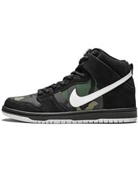 Nike - Sb Dunk High Pro 'camo' Shoes - Lyst