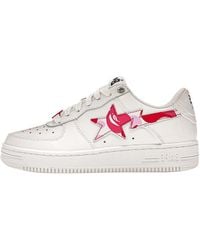 A Bathing Ape - Sta Low "Abc Camo (2022) 1I70191005 Pnk" - Lyst