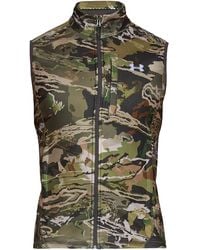 Under Armour - Off Grid Zephyr Fleece Camo Vest "Forest Camo 1316864 940" - Lyst
