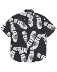 Pleasures - Imprint Ss Woven Button Up Shirt P20Su024" - Lyst