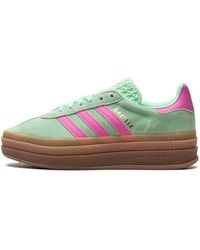 adidas - Gazelle Bold "pulse Mint Pink" Shoes - Lyst