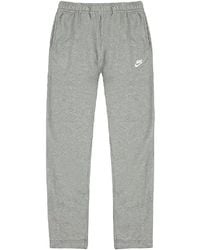 Nike - Club Open-Hem Fleece Pants "Dark Heather Light Smoke Fn3730 063" - Lyst