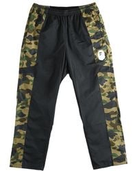 A Bathing Ape - 1St Camo Relaxed Fit Track Pants 1M30152310 Grn" - Lyst