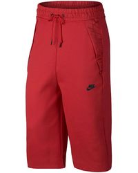 Nike - Sportswear Tech Fleece Capri Pants 832648 602" - Lyst