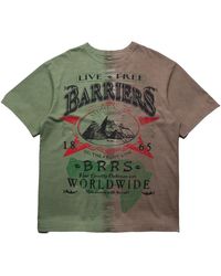Barriers - On The Front Line Ringer T-Shirt "Dye" Bar81" - Lyst