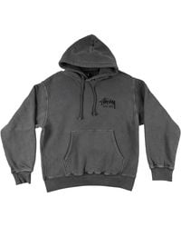 Stussy - New York Chapter Hooded Sweatshirt Charcoal" Stus456" - Lyst