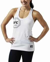Reebok - Ufc Ufan Tank Aj4401" - Lyst
