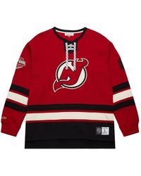 Mitchell & Ness - Heritage Lace-Up Crew Current Logo "Nhl Devils" Fc8096 Njdscar" - Lyst