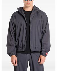 The North Face - Tnf Box Packable Hooded Wind Jacket "Obsidian" Nf0A8Efw0Sa" - Lyst