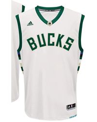 adidas - Milwaukee Bucks Swingman Jersey A74054" - Lyst