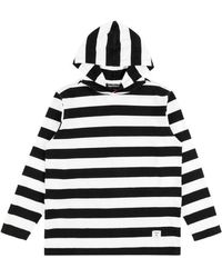 supreme contrast hooded ls top gold