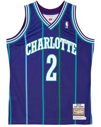 Mitchell & Ness - Authentic Alternate Jersey "Nba Charlotte Hornets 94 Larry Johnson" Ajy4Gs18073 Chopurp94Ljo" - Lyst