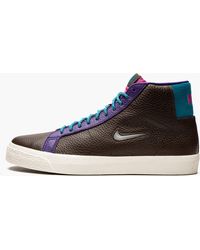 Nike Leather Md Runner 2 Mid Premium Men's Shoe in Gray for Men | Lyst
