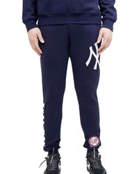 Pro Standard - Mlb New York Yankees Logo Joggers Sweatpants Lny431153 Mdnvy" - Lyst