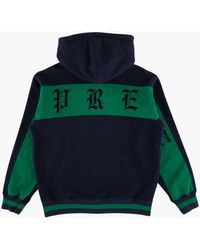 Supreme - Old English Stripe Zip Up Hood "ss 19" - Lyst