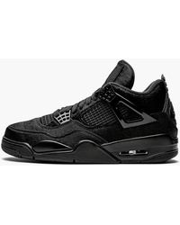 Nike Air Jordan 4 Retro X Olivia Kim Sneakers in Black | Lyst