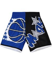 Mitchell & Ness - Big Face Fashion Shorts 5.0 "Nba Orlando Magic" Pshr4351 Omayypppblue" - Lyst