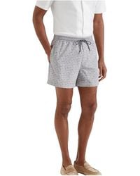 Brunello Cucinelli - Patterned Swim Shorts Brun2997" - Lyst