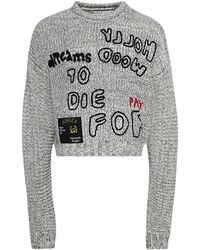 PALY - To Die For' Knit Sweater 6U001Q3006 Gry" - Lyst