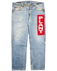 DENIM TEARS - Levi's 501 Complexcon Exclusive Denim Jeans "Cactus Plant Flea Market - Lyst