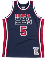 Mitchell & Ness - Authentic Jersey Team Usa 1992 David Robinson Ajy4Gs18418 Usanavy92Drb" - Lyst