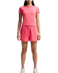 Nike - Sportswear Chill Knit T-Shirt "Sea Coral" Fv5508 897" - Lyst