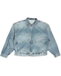 Fear Of God - Denim Trucker Jacket "Classic" 202Sp254270F" - Lyst