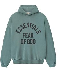 Fear Of God - Campus 90's Hoodie "Faded Coastal" 192Sp266703F" - Lyst